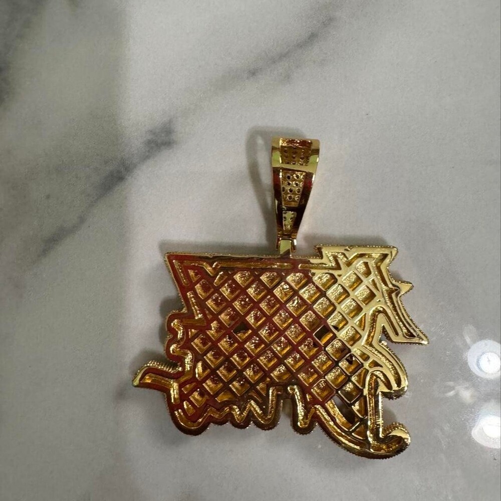 Hustle Or Be Broke Necklace 901 A - Picture 3 of 3